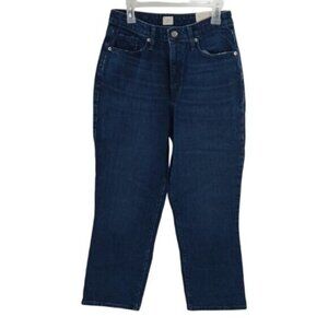 A New Day Jeans Blue Denim Bootcut High Rise Womens Size 8 Wider Leg